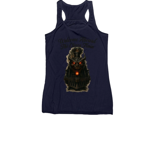 Welcome Aboard The Chaos Train - Women's Racerback